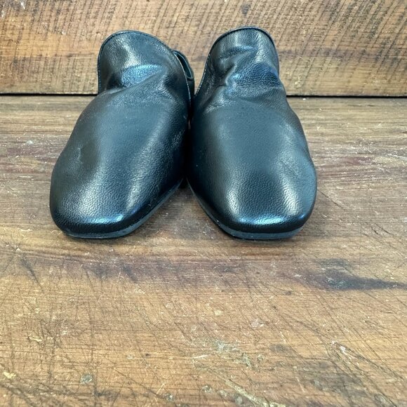 Aquatalia Revy Black Leather Weatherproof Loafer 7.5 - Picture 5 of 12